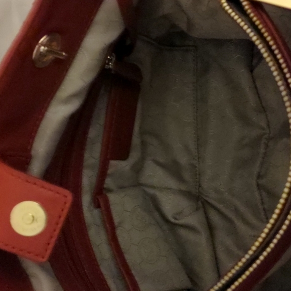 Michael Kors Red Purse - Picture 3 of 4